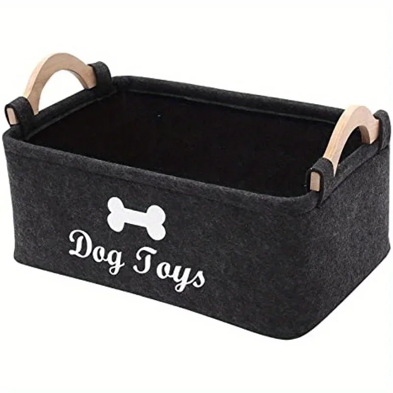 Felt Pet Toy Box, Dog Toy Box, Storage Basket Box - Perfect for Organizing Pets 1005007513479253