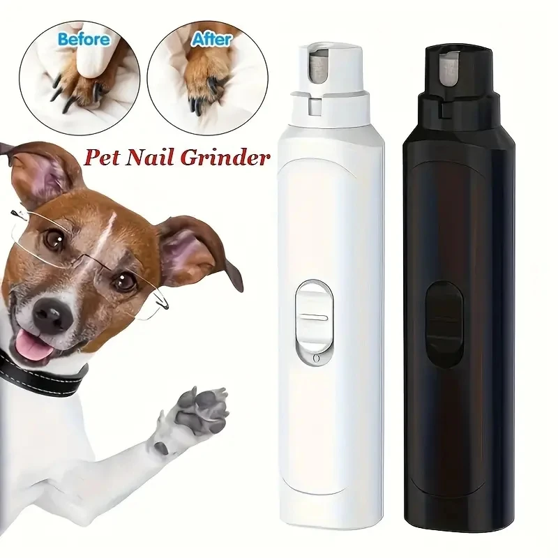 Pet Nail Grinder Dog Cat Battery Model Nail Trimmer Large and Small Dogs Nail Clippers Pet Grooming 1005007532471548