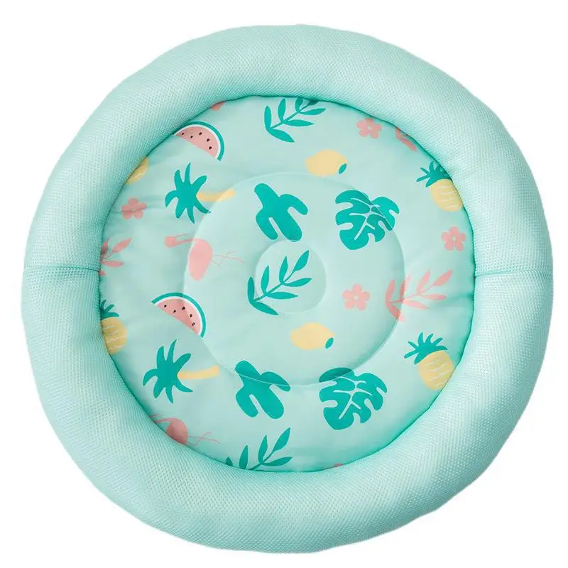 Dog Mat Cooling Summer Round Mat Dogs Cat Blanket Sofa Breathable Cold Pet Dog Bed Summer Washable 1005007533061640