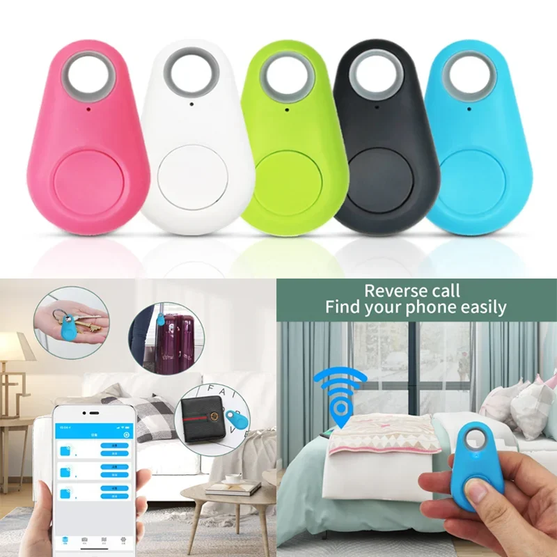 Mini GPS Tracker Car Locator Bluetooth Loss Prevention Alarm Device Pets Children Universal 1005007538587766