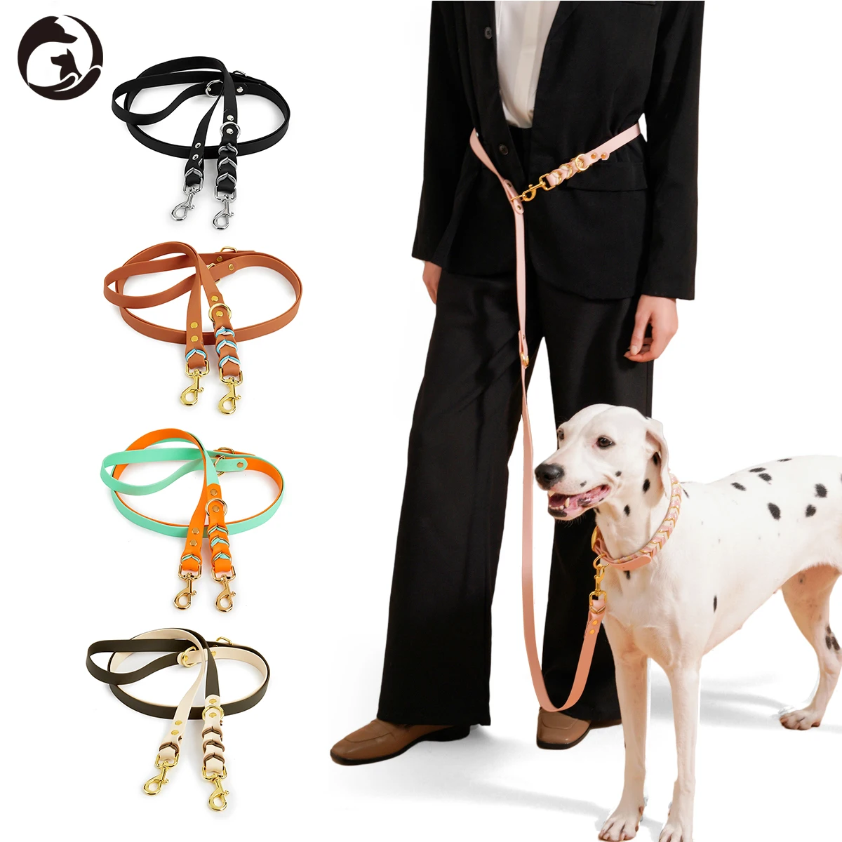 Dog Leashes Solid Durable and Super Tensile Force Dog Rope Colorful Multifunctional Luxury Handmade 1005007550331838