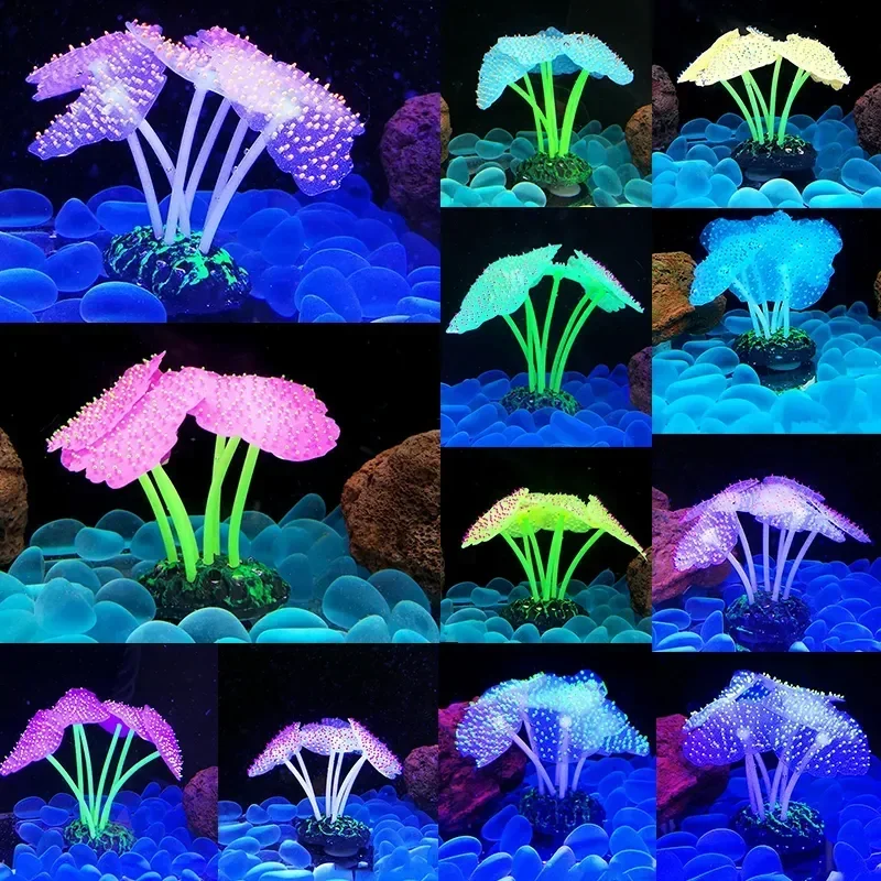 Aquarium Accessories Anemone Weed Fish Accessories Plastic Decorate Decoration Simulate Artificial 1005007570693025