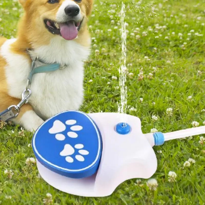 Dog Water Fountain Paw Press Outdoor Dog Sprinkler Toy Toy Toy 1005007572647116