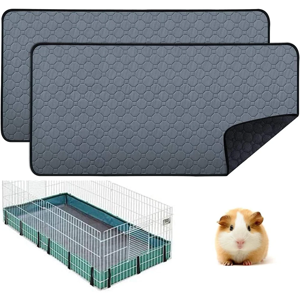Guinea Pig Cage Lining Washable Skin Pad Reusable and Non Slip Urinary Pad for Guinea 1005007574496332