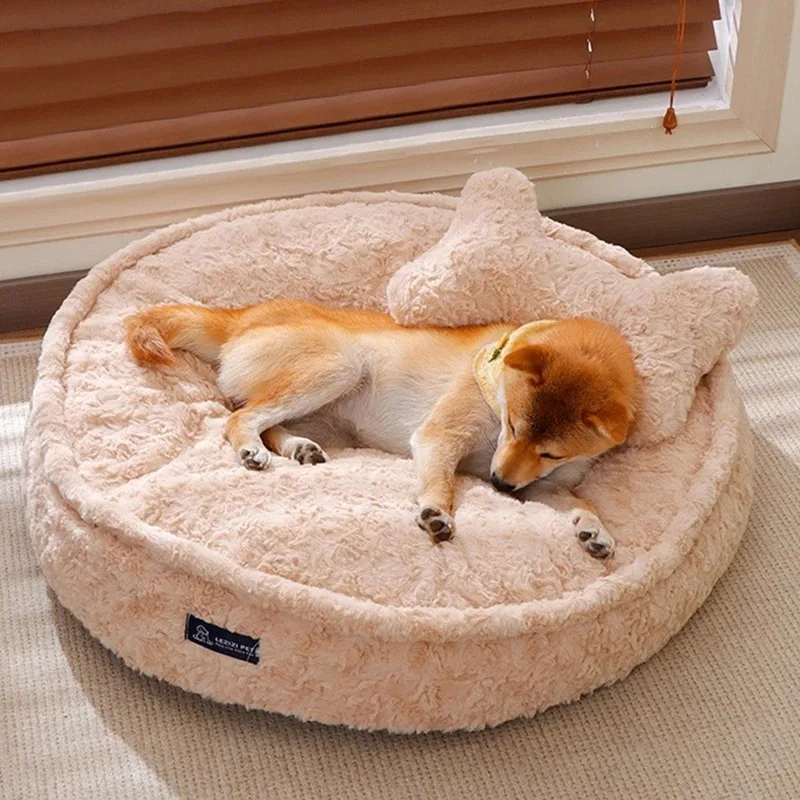 Dog Bed Pet Beds Accessories Supplies Dogs Winter Baskets Fluffy Bedding Warm Mat Sofa Big 1005007574902319