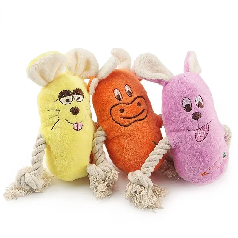 Squeaky Dog Toy Dogs Chew Toys for Small Large Dogs Breed Aggressive Chewers Puppy Teething Plush 1005007581545932