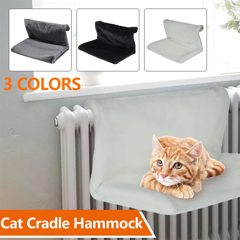 Cat Radiator Bed Hanging Cat Cradle Hammock Small Pet Animal Hanging Bed with Metal Frame Luxury 1005007582697611
