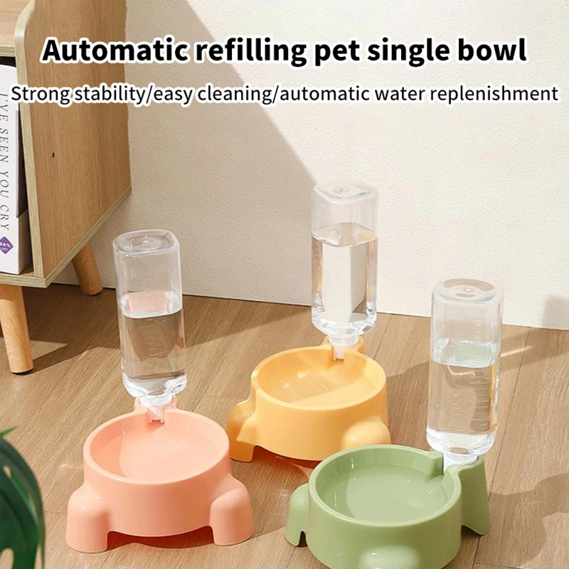 Pet Water Bottle Automatic Water Feeding for a Single Bowl of Drinking Water Puppy Cat Drinking 1005007611178600