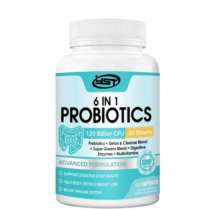 Male and Female Probiotics, Containing 120 Billion Colony Units, Used for Weight Loss 1005007618361203
