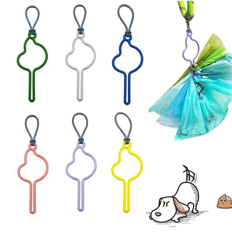 Hands-Free Dog Poop Bags Dispenser Holder for Leash Pet Waste Bags Carrier Dog Walking Accessories 1005007624773811