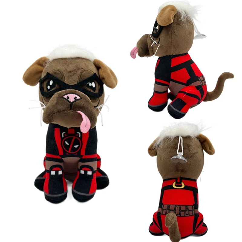 Dogpool Plush Deadpool Plushie Toys Movie Cartoon Cool Cut Dog Stuffed Pillow Bolster Room 1005007630009910