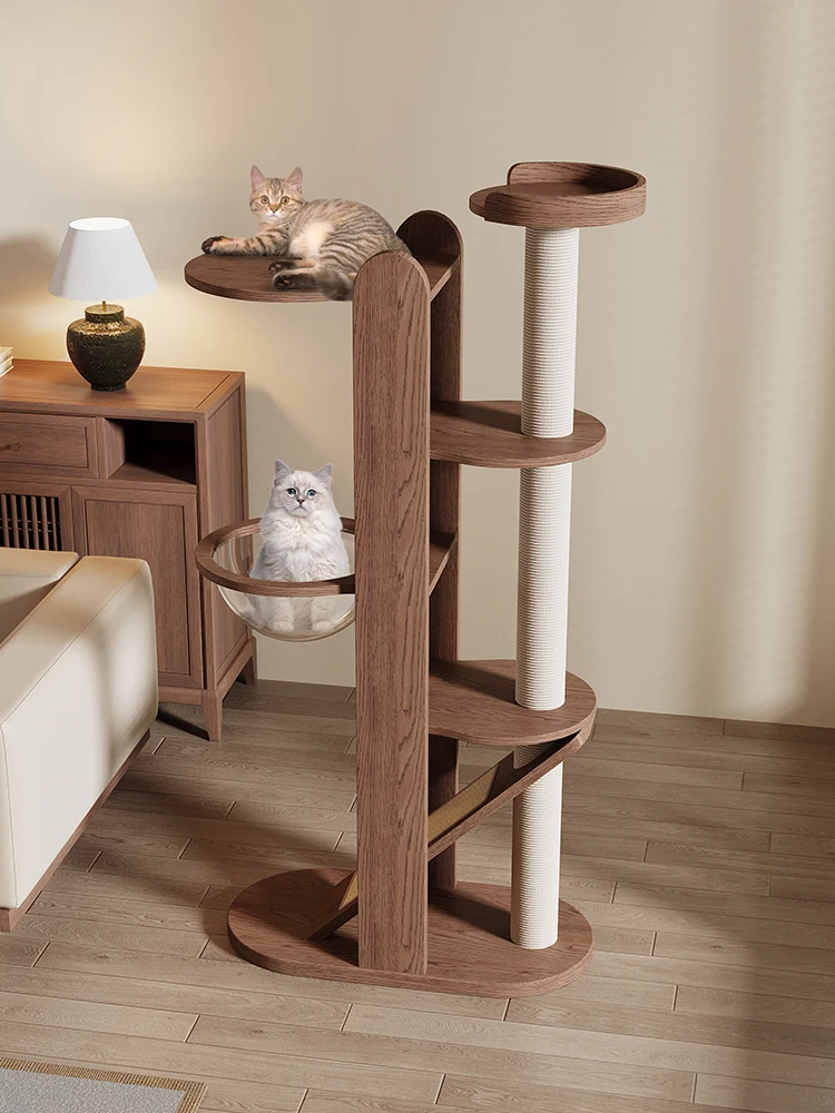 Cat Climbing Frame, Pet Villa, Integrated Cat Tree, Pet Space Capsule, Cat Scratching Post 1005007633867407