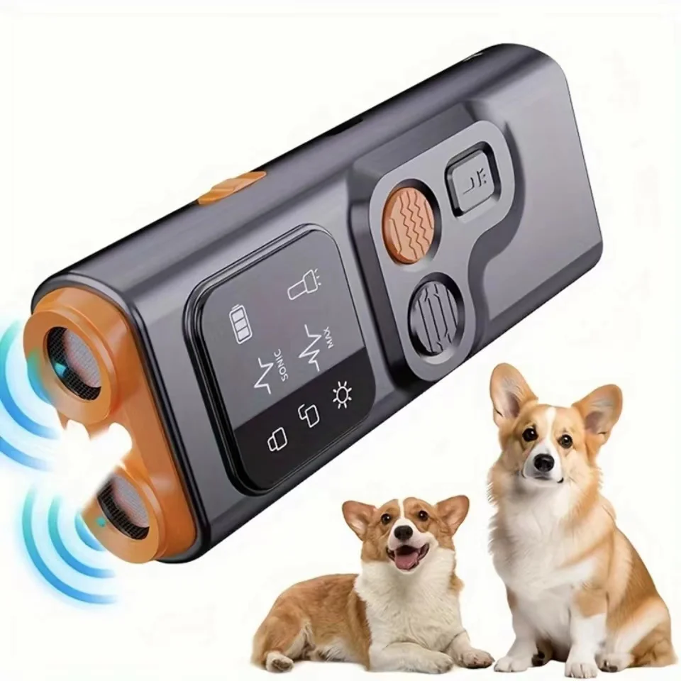 New Pet Dog Repeller Ultrasonic Dog Training Device Rechargeable Anti Dog Bark Stop-Barking 1005007639764717