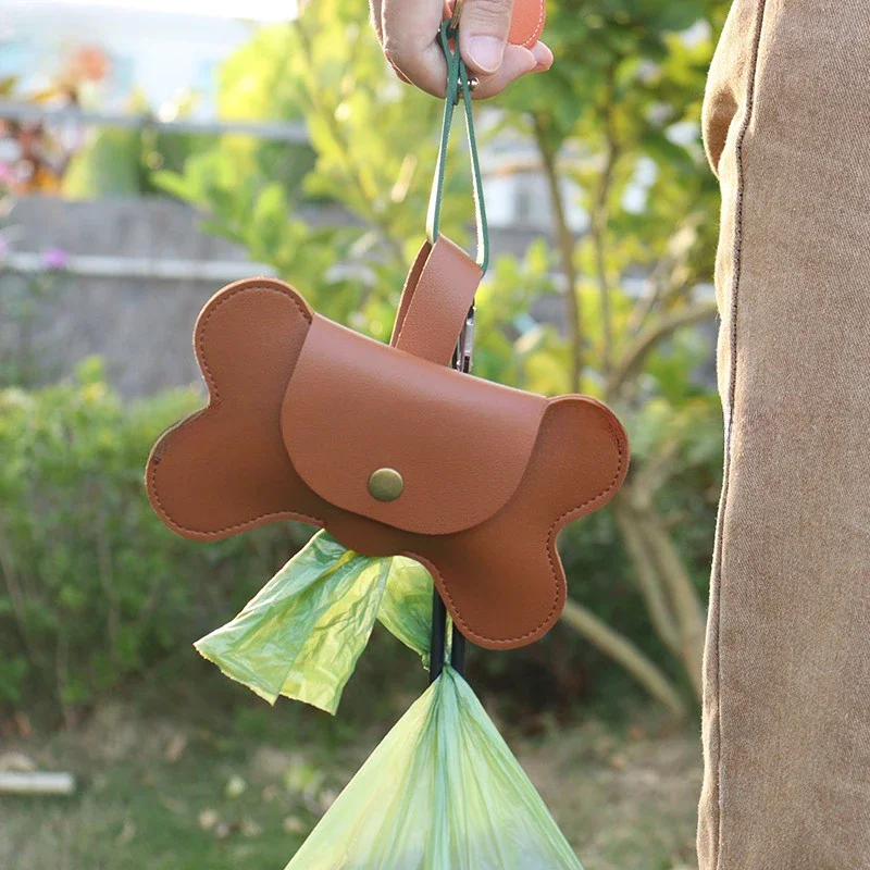 Dog Poop Pickup Bag Dispenser with Leash Clip Pet Waste for Pooper Outdoor Cleaning Supplies 1005007667847992