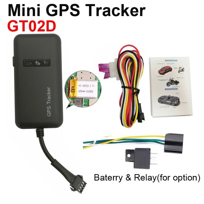 GPS TRACKER GT02D Vehicle Car GPS Tracking Monitor Motorcycle GPS Tracker GPS Lotation Tracking 1005007670306676