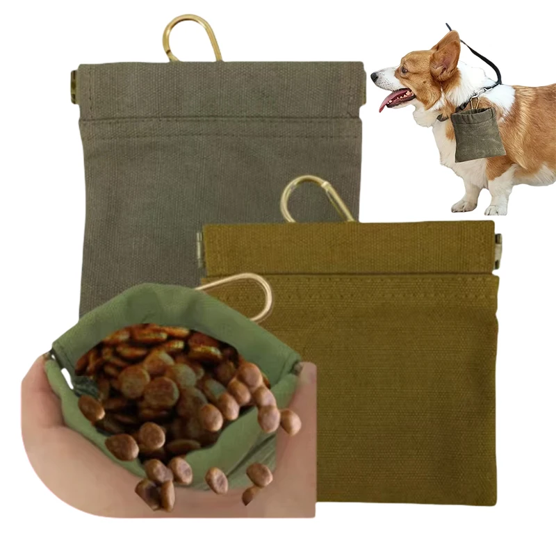 Dog Training Snack Bag Outdoor Travel Food Storage Container Treat Pouch Portable Dispenser Durable 1005007692346020