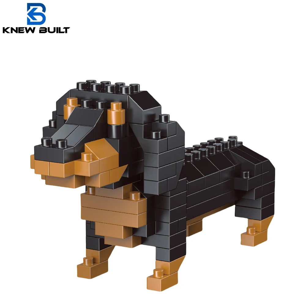 Knew Built Super Mini Dogs Dachshund Building Blocks Toys Kit: Corgi, Poodle & Entry-Level Learning 1005007749627978