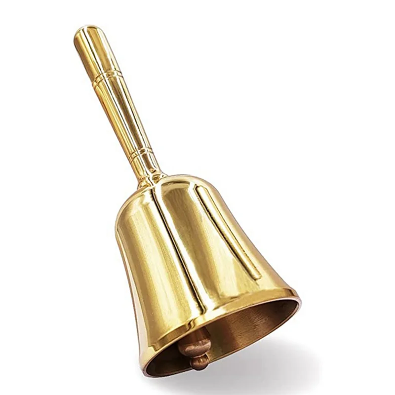 Super Loud Hand Barking Bell, Solid Brass Dinner Bell Service Bell Pet Training Bell Jingle Bell 1005007757664808