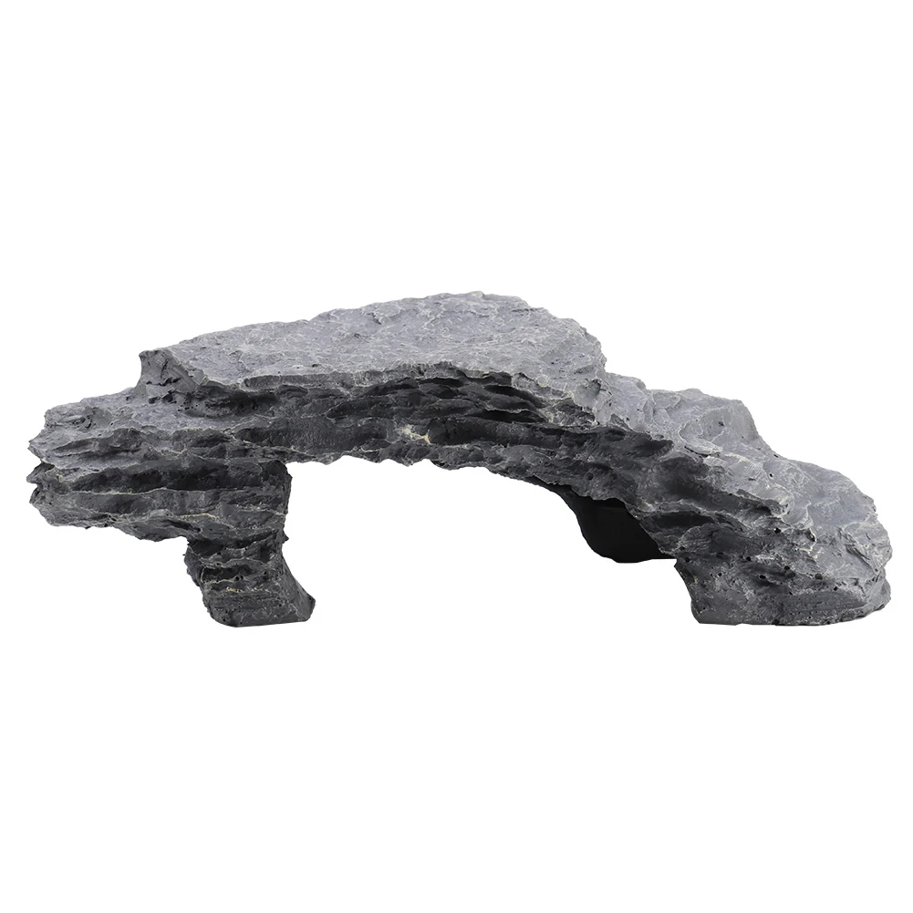 Hiding Cave Aquarium Tortoise Reptile Basking Hide Habitat Decoration Ornament Simulation Climbing 1005007760932074