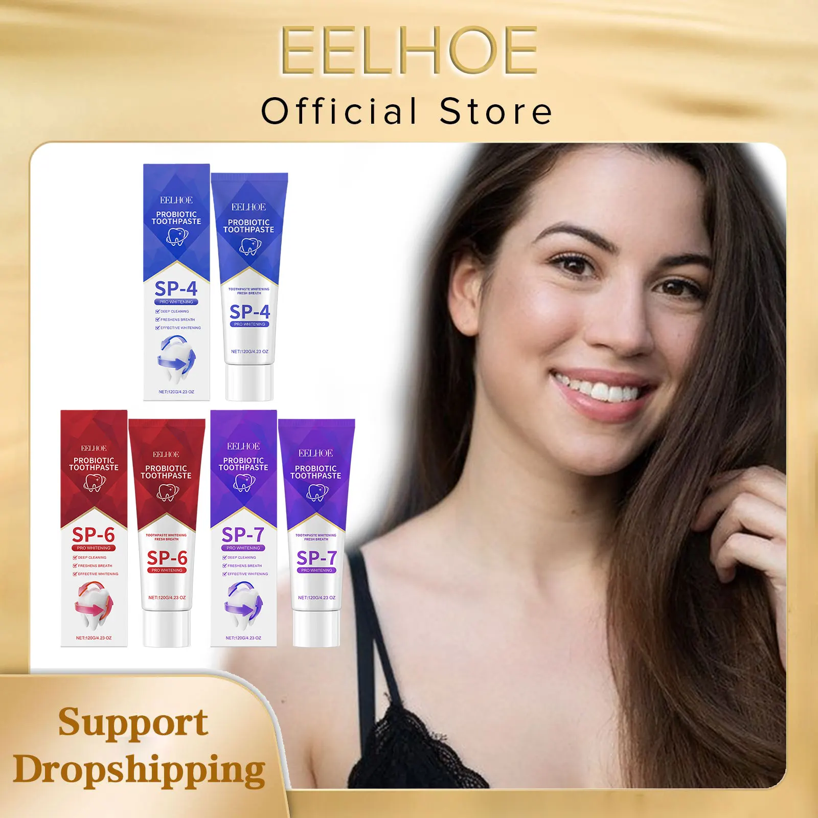 Sp 6 Toothpaste Whitening Probiotics Oral Hygiene Dental Cleaning Teeth Remove Tartar Teeth Cleaner 1005007771773484