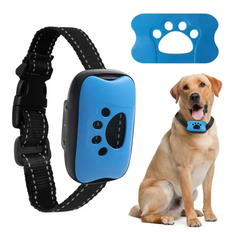 Pet Dog Anti Barking Device Dogs Training Collar USB Rechargeable Ultrasonic Stop Barking Vibration 1005007771899405