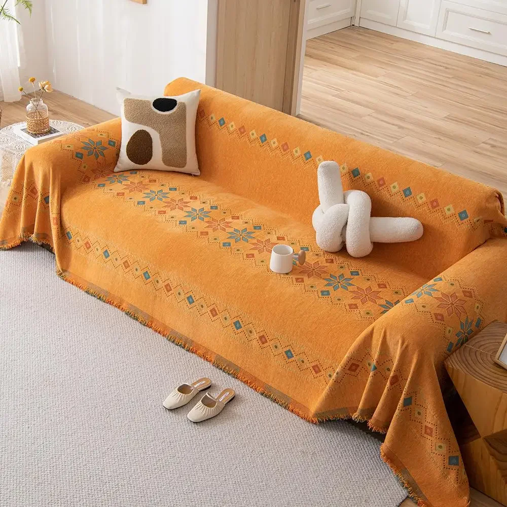 Bohemian Sofa Cushionfour Season Universal Anti Slip Leather Seat Cover Cat Scratching Bed (1pcs) 1005007791463589