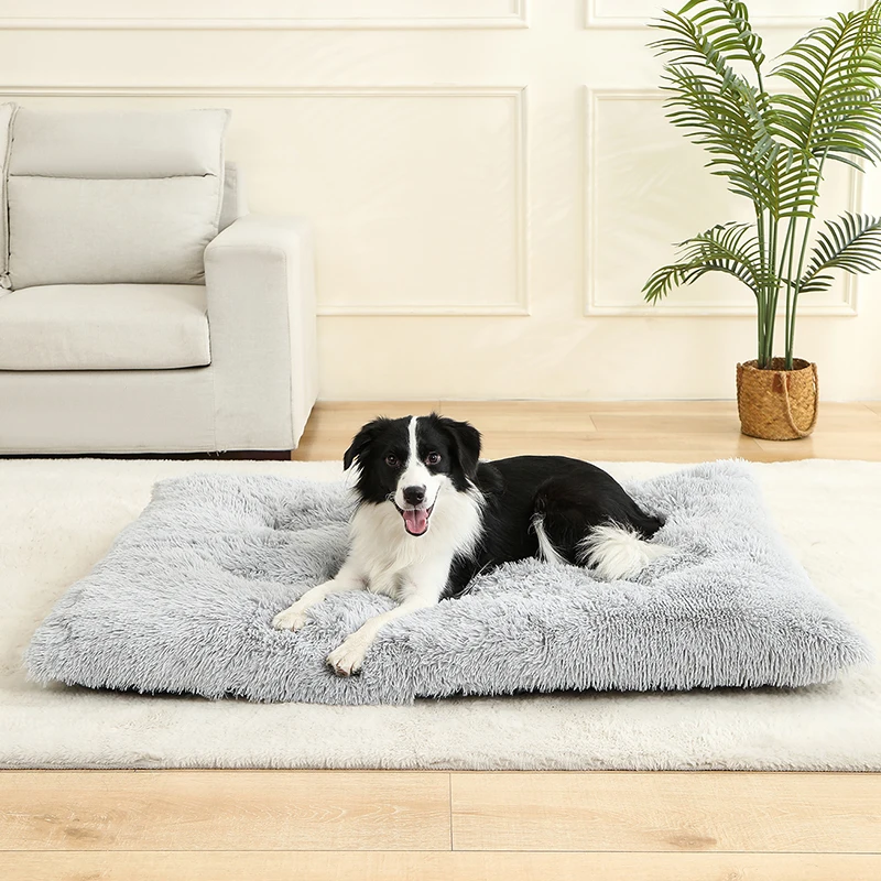 Soft Dog Beds House Long Plush Best Pet Bed for Dogs Basket Products Cushion Cat Mat Animals 1005007792368171