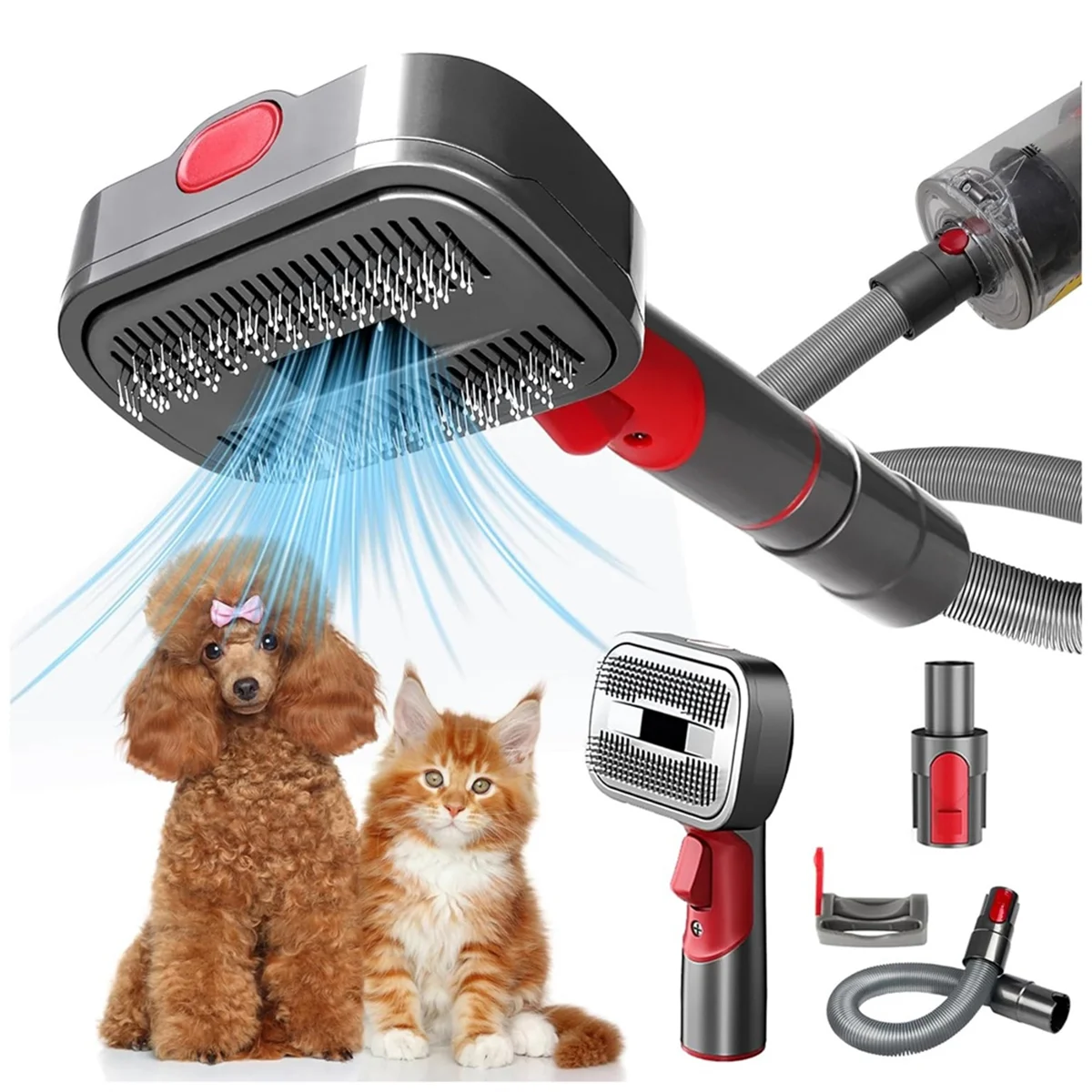 Pet Dog Grooming Kit for Dyson Vacuum V7 V8 V10 V11 V12 V15, Dog Grooming Brush Attachment 1005007803448912