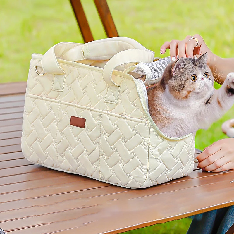 Pet Bag Dog Go Out Portable Backpack Cat Travel Messenger Bag Car Washable Puppy Carrier Tote Safety 1005007815148385