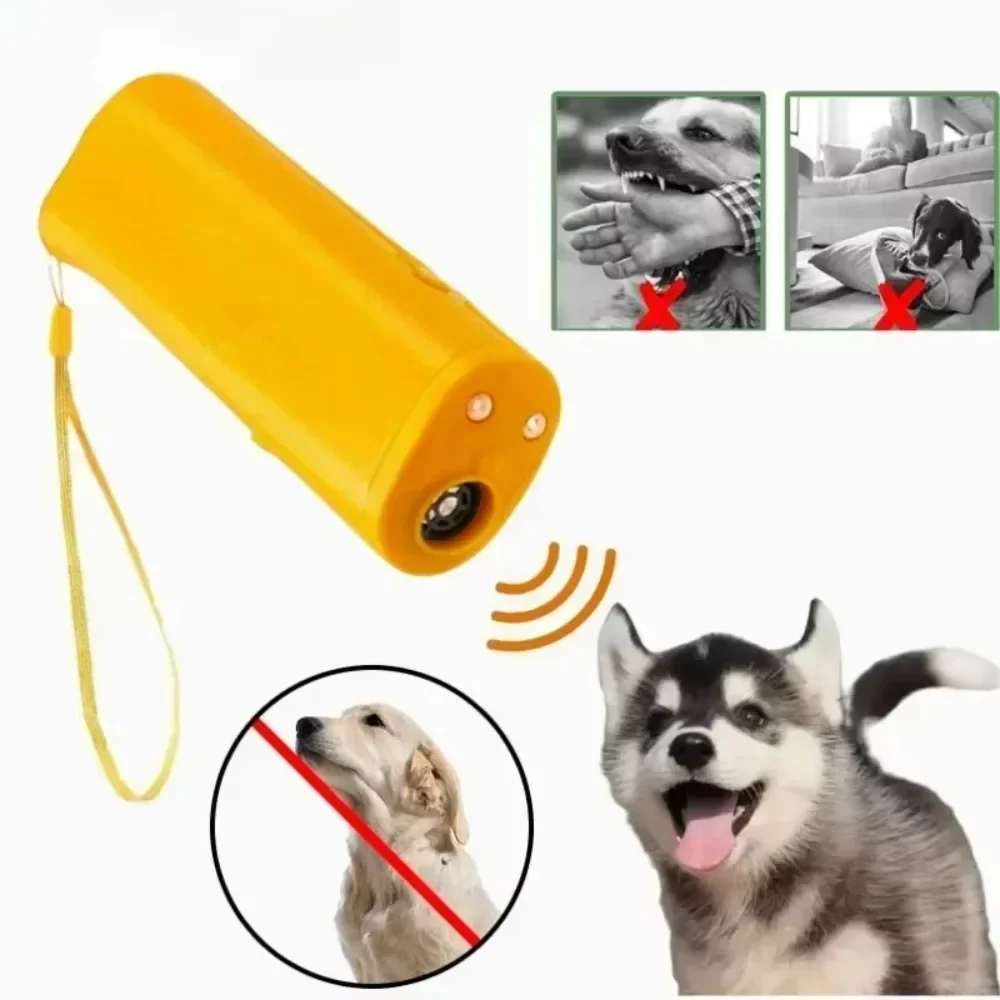 LED 3 in 1 Pet Dog Repeller Anti Barking Stop Bark Training Device Trainer Ultrasonic 1005007826405218