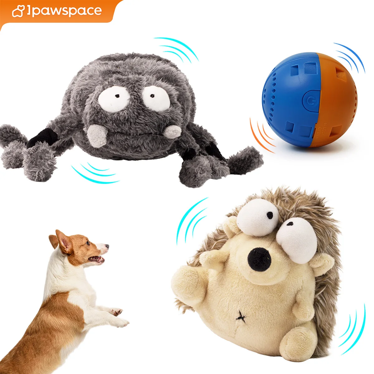 Interactive Dog Toy Plush Dancing Dog Toy Ball Dog Chew Toy Dog Fetch Puppy Toy Small Dog Toy 1005007826671810