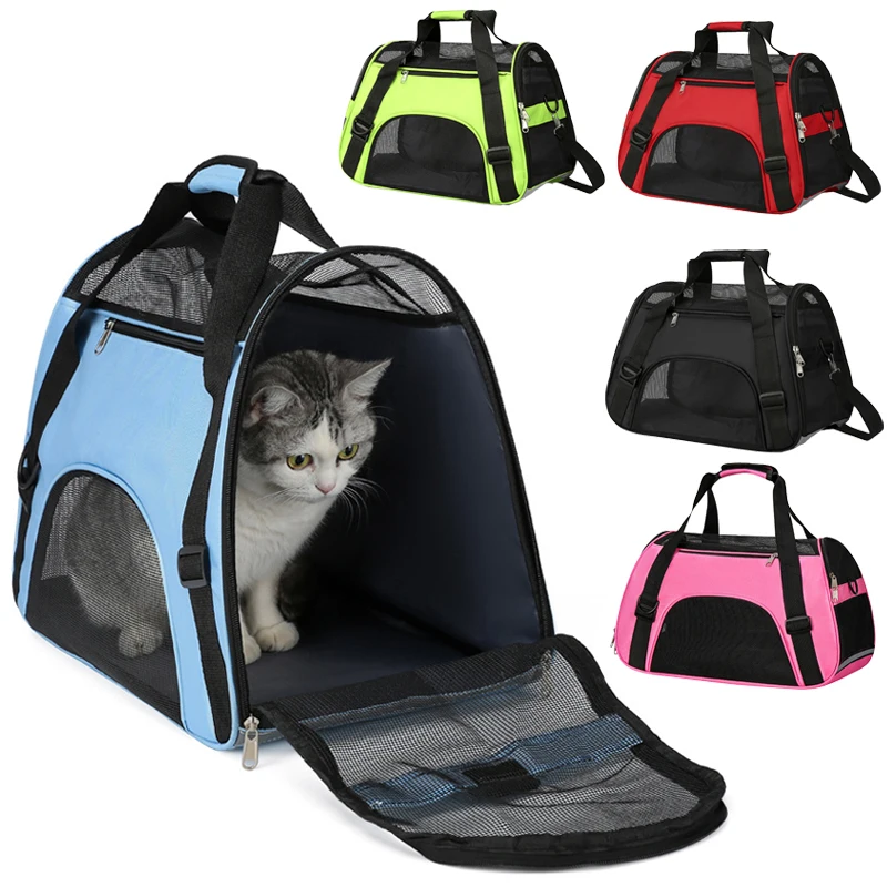 Portable Dog Cat Carrier Bag Pet Puppy Travel Bags Breathable for Cats Puppy Comfort Portable 1005007827372532
