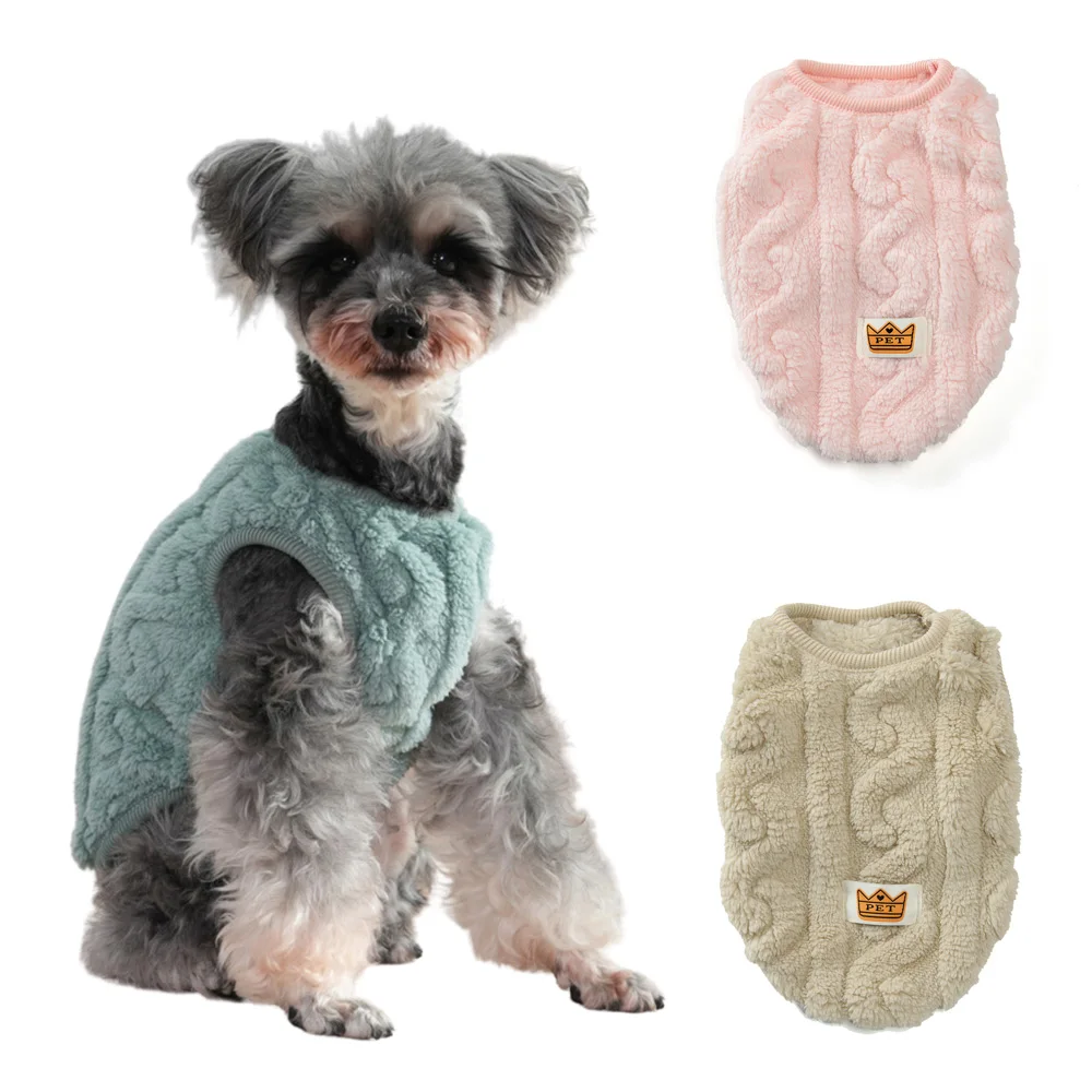Dog Cozy Clothes Vest Pet Dog Jacket Coat for Small Medium Dogs Cats Winter Windproof Soft Fleece 1005007831669911