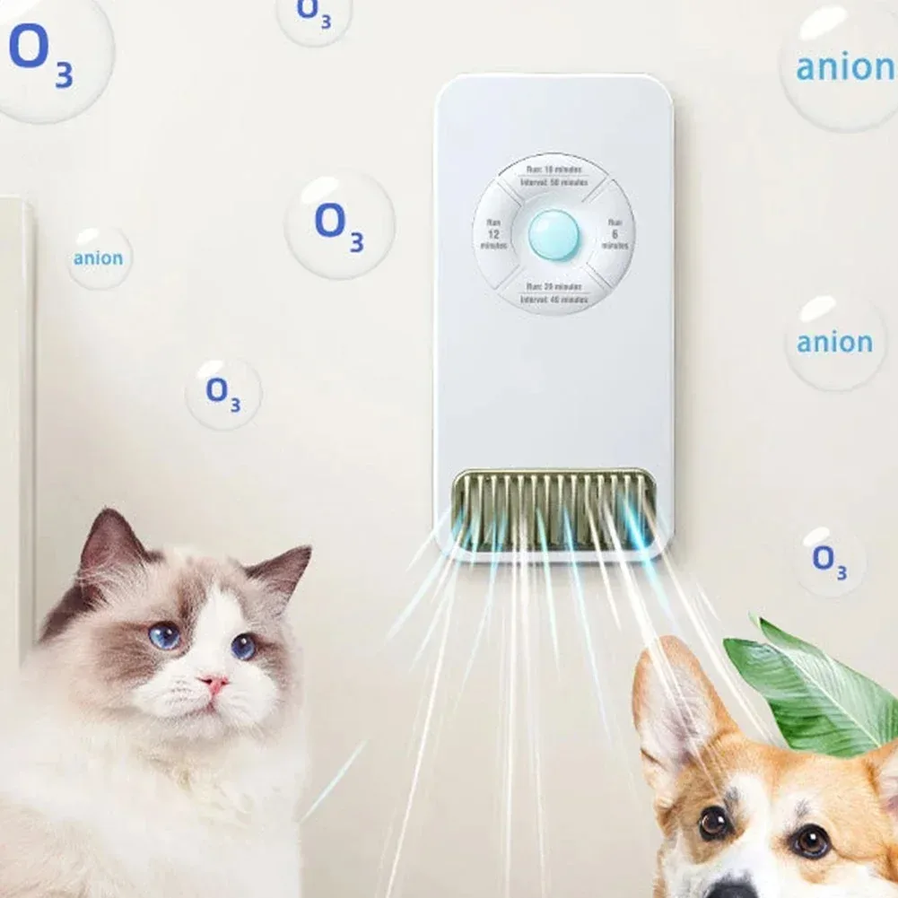 Smart Sensor Odor Air Purifier for Cats Litter Box Deodorizer Dog Toilet Rechargeable Air Cleaner 1005007834340855