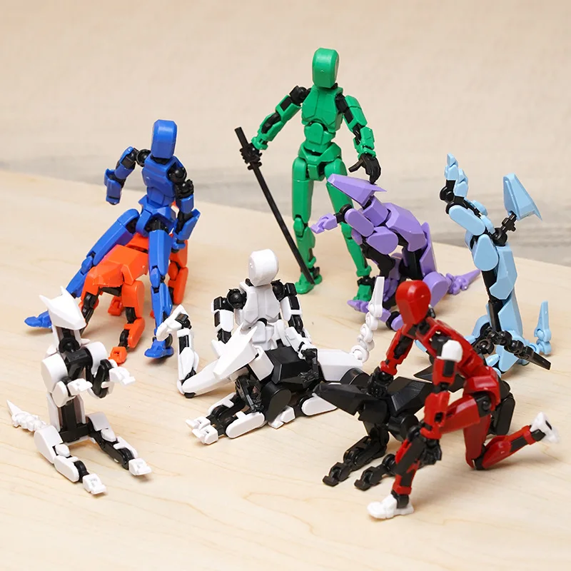 3D Multi-Jointed Movable Shapeshift Robot Joint Dog Creative Printed Mannequin Dummy Action Model 1005007855356268