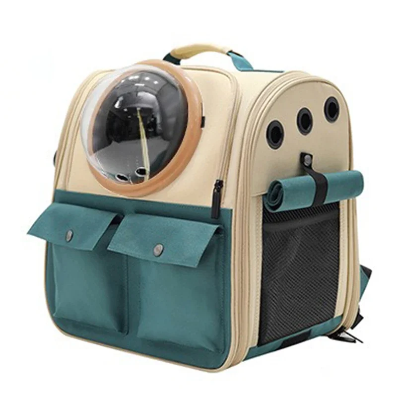 Big Outdoors Cat Carriers Backpack Expandable Travel Portable Bagpack Canvas Foldable 1005007879942503