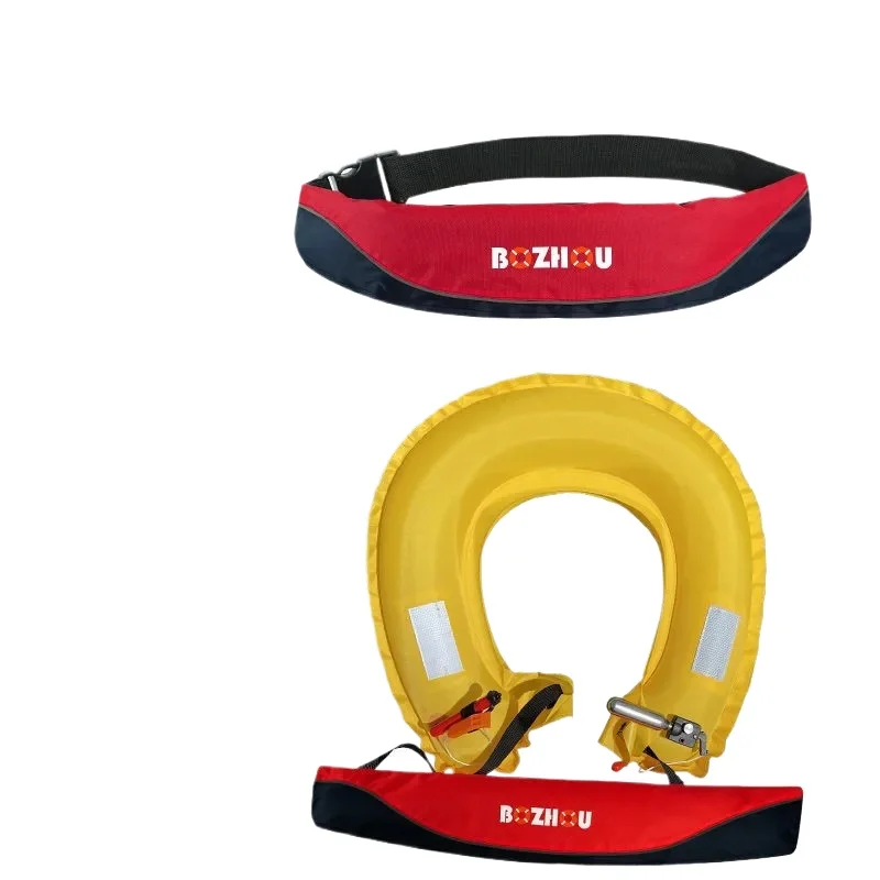 Fishing Life Jacket Manual Waist Belt Automatic Inflatable Buoyancy Portable Professional Fishing 1005007884721365