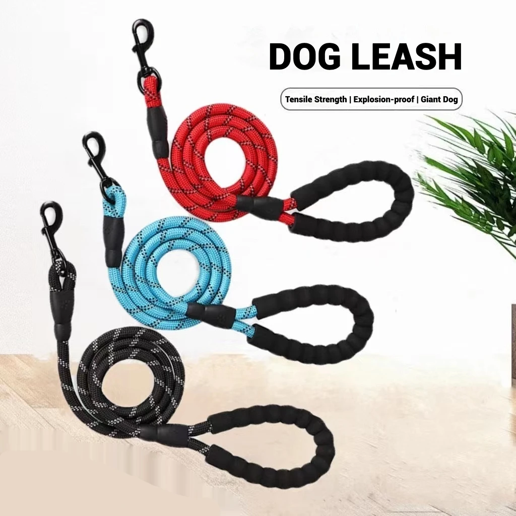 Reflective Dog Leash Strong Nylon for Large Medium Small Dog Leash Ropes Pet Accessories 1005007886227638