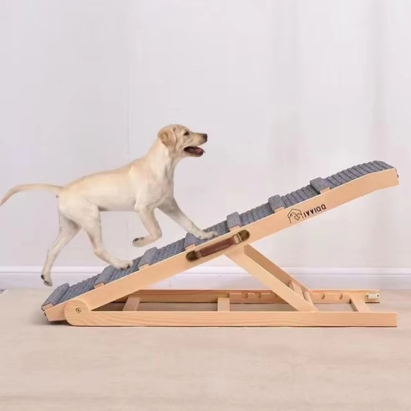 Wooden Dog Climbing Ramp Bed Foldable Portable Ramps Large Outdoor Vertical Dogs 1005007895556115