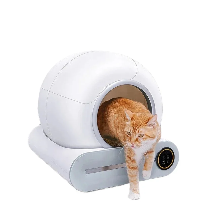 Smart Cat Litter Box for Pets Automatic Cleaning Electric Large Deodorizing Toilet Fully Enclosed 1005007898466609