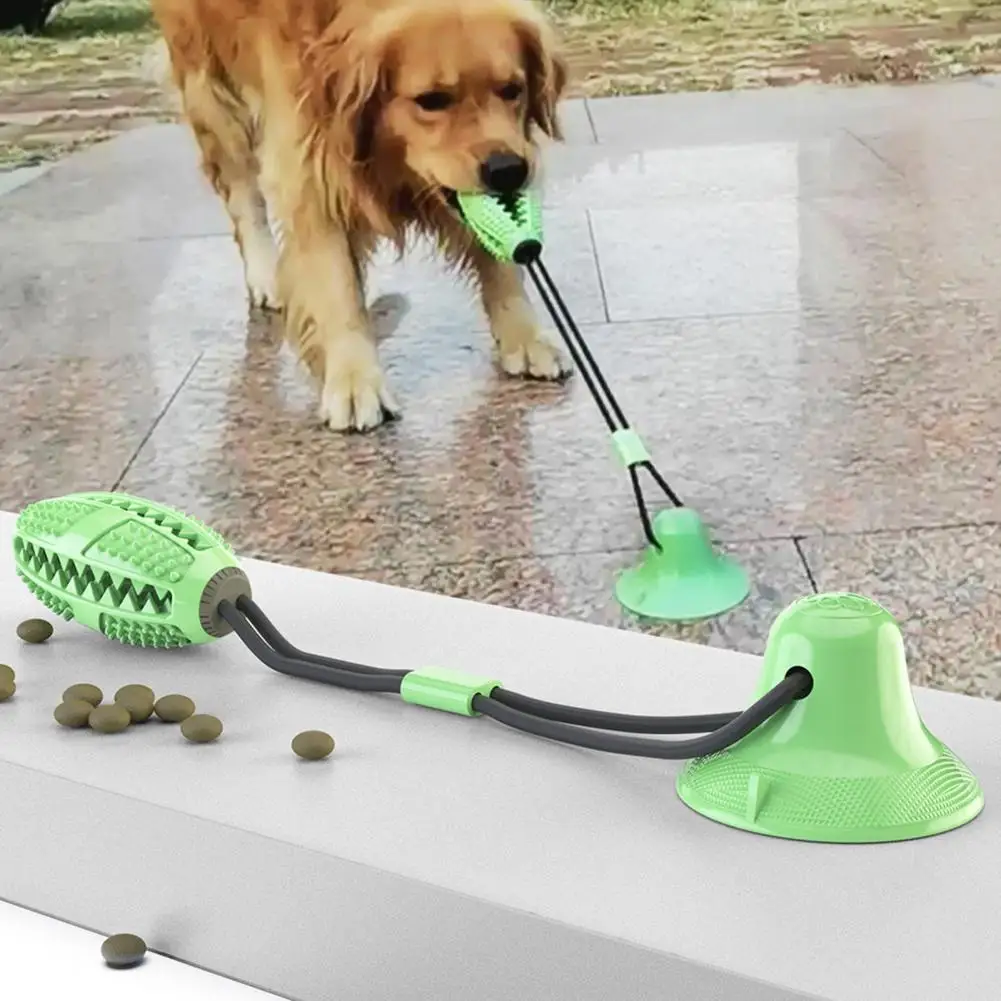 Dog Chew Toys for Aggressive Chewers Interactive Dog Suction Cup Toy Teething Rope Toy Dog Puzzle 1005007921625162