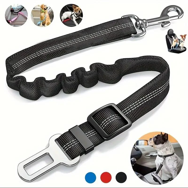 Top-Grade Pet Car Safety Belt Dogs Cats Reflective Line Adjustable Seat Length Suitable Any Dog 1005007932952448
