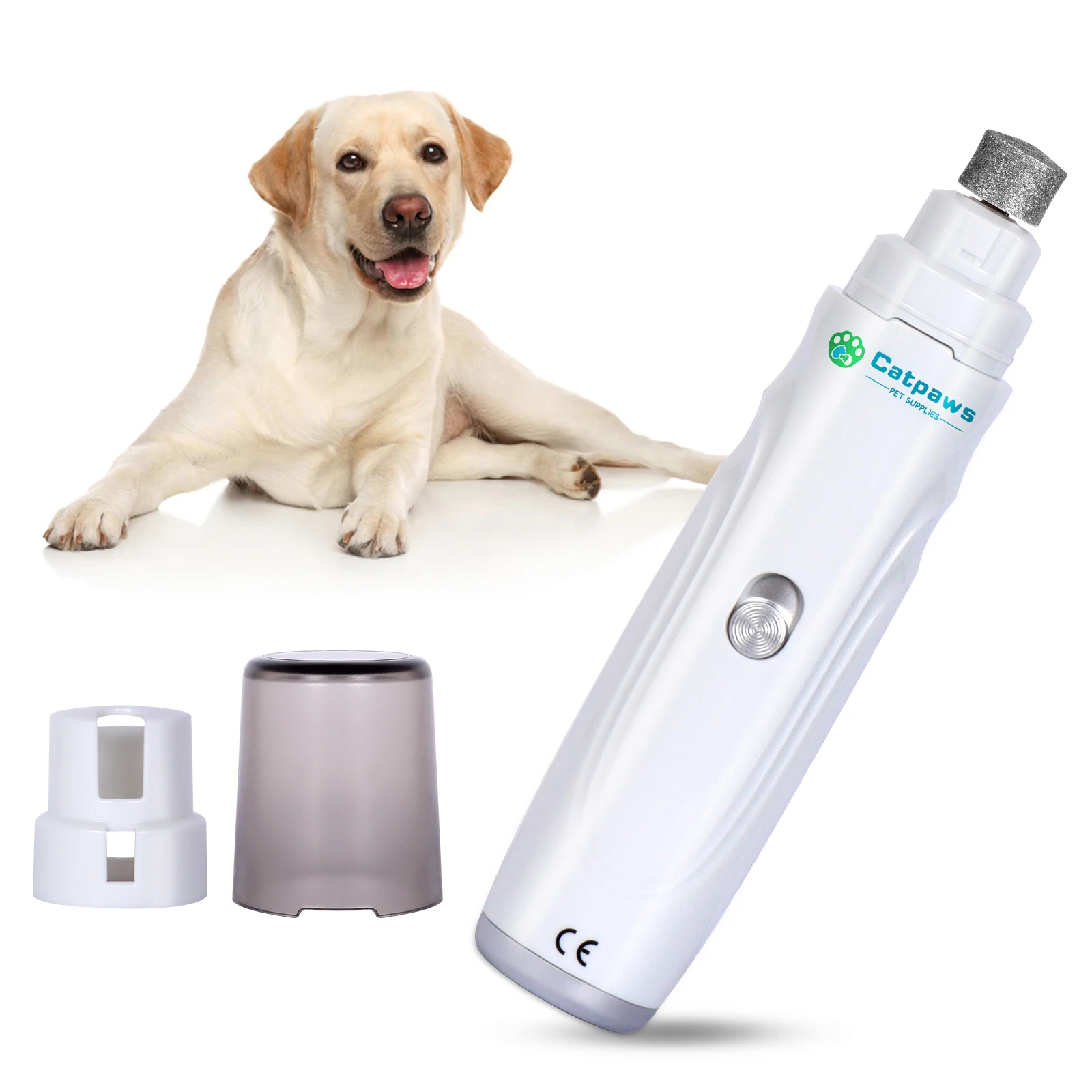Dog Nail Grinder USB Rechargeable Electric Pet Paws Clipper & Trimmer Painless Paws Grooming Quiet 1005007938107006
