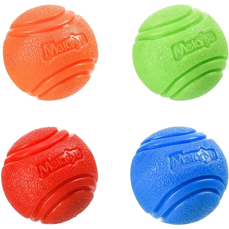 Toys Dog Ball Bouncy Rubber Solid Resistance to Chew Outdoor Throwing and Recovery Training 1005007939833164