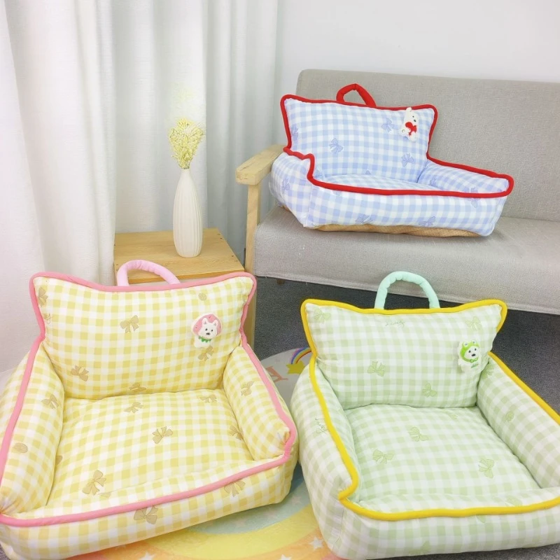 Cozy and Comfortable Pet Sofa Bed for Autumn Winter Suitable Small Medium-Sized Dogs Cats Dog 1005007953968544