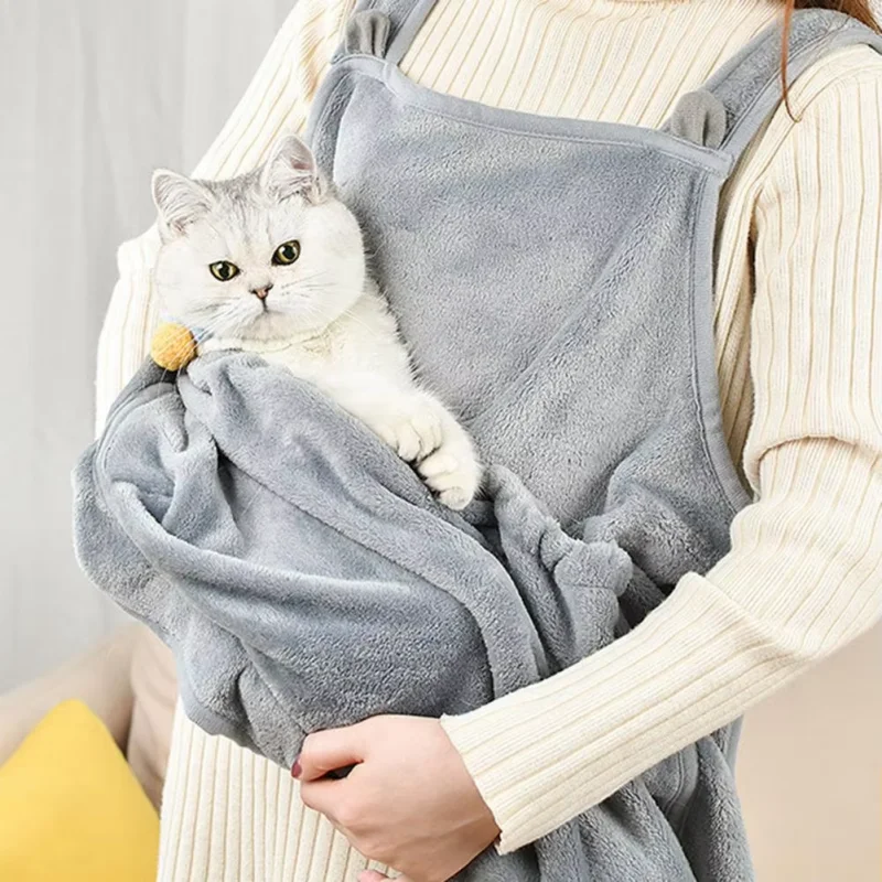 Cozy Pet Carrier Apron for Small Cats and Dogs, Perfect Outdoor Winter Travel 1005007956558304