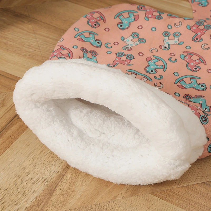 Cat Sleeping Bag Soft Cuddly Fluffy Feel Thickened Pet Pocket Type Quilt Bed Kitten Puppy 1005007977150204
