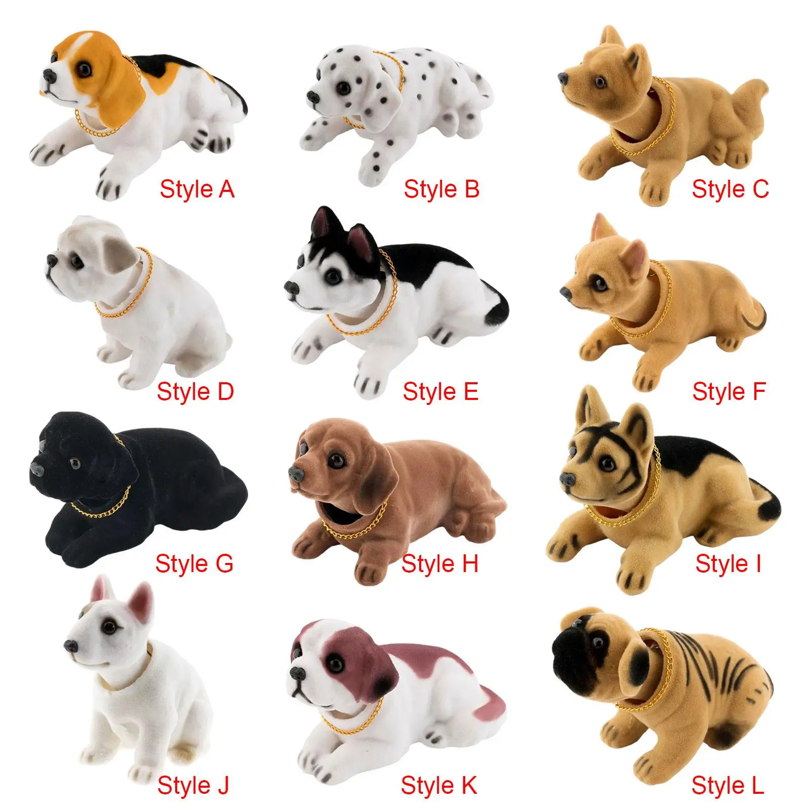 Shaking Head Dog Car Ornaments Car Dashboard Ornaments Toys Cute Gift for Dog 1005007984520327