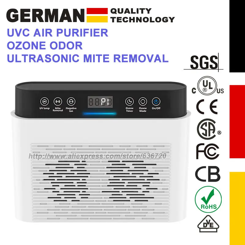 Ozone Odor Eliminator for Strong Odor 99% Cat Litter Deodorizer Dog Poof Odor Removal Negative Ion 1005008004063162