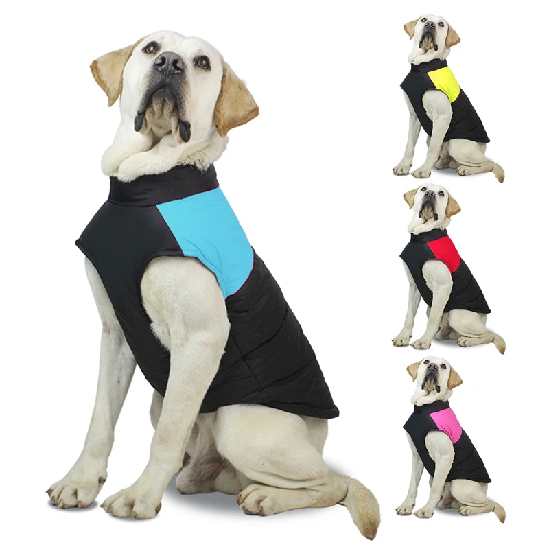 Pet Waterproof Warm Large Dog Vest Cat Puppy Ski Coats Padded Winter Warm Dog Clothes Waterproof 1005008004725846